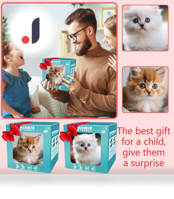 Plush Robot Cat Doll — Plushies, free birds