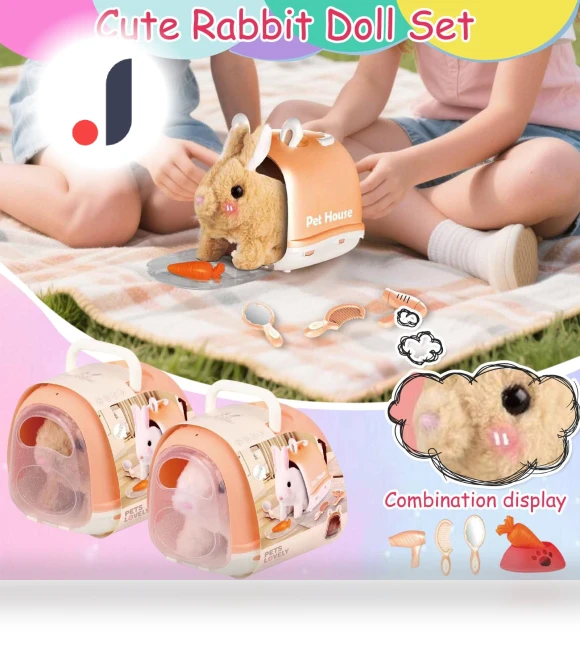 Realistic Robot Rabbit — Interactive Animal Companions, Digital capital