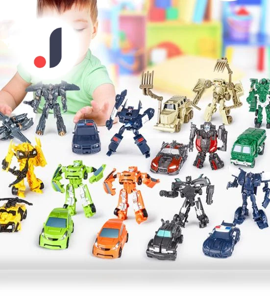 Robot Deformation Toy Car — Miniature Vehicles, manshanwangluo