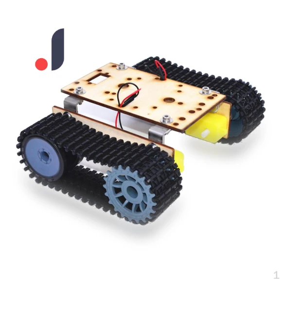Robotic Homemade Tank Tread Mechanism Kit — Construction Kits, Handy Hobbies