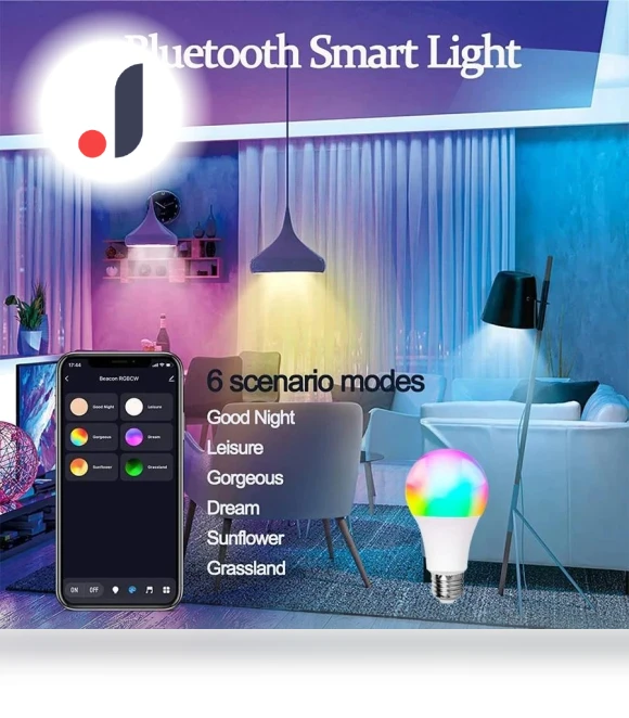 Smart LED Bulb RGB Lamp — LED, Build My Home