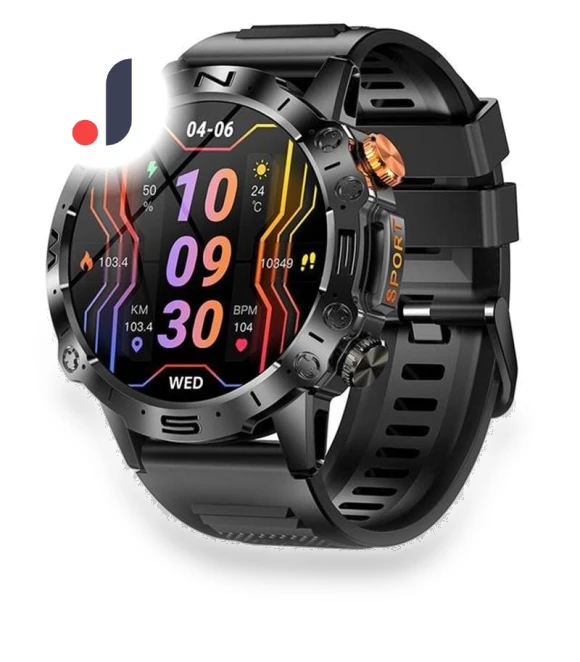 Smart Watch with Large AMOLED Display — Smartwatches, ESTG