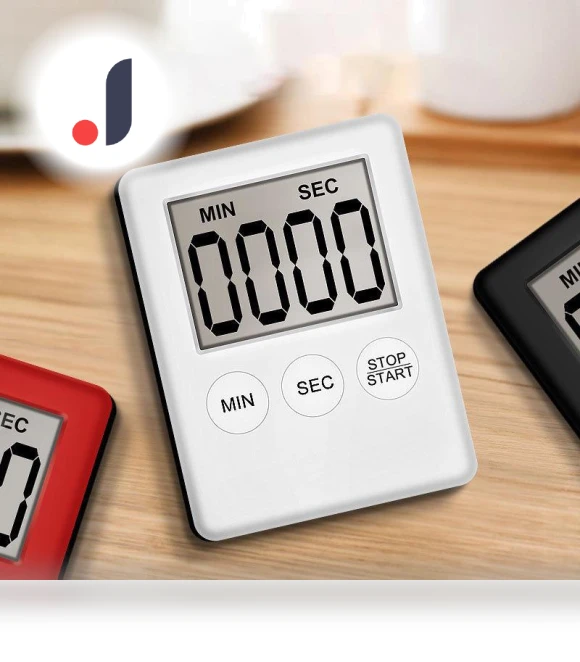 Ultra-thin Digital Kitchen Timer — Timers, AI Supermarket