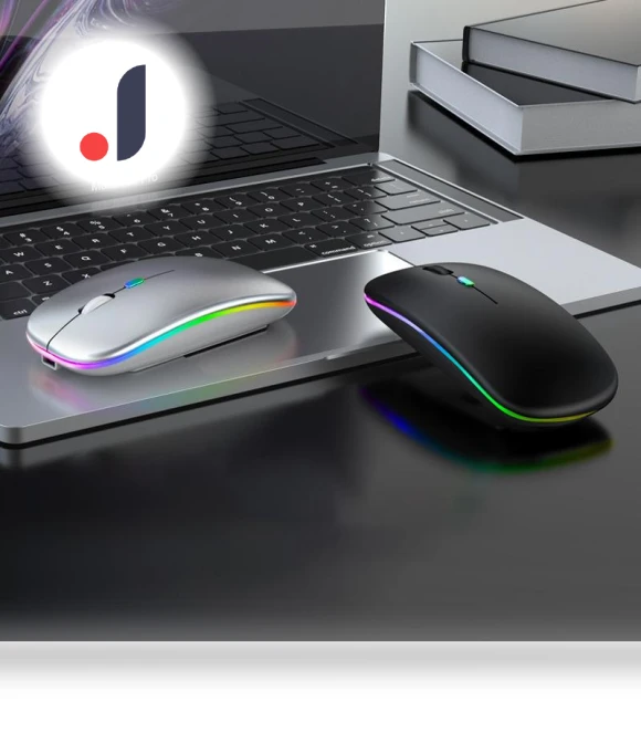 Wireless Computer Mouse with Silent Charging and Sound — Mouse Pads, Andy Reading
