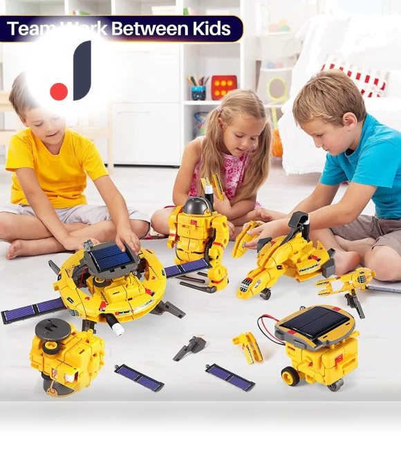 6-in-1 Solar Robot Kit — Solar Power, Binchi Fitness