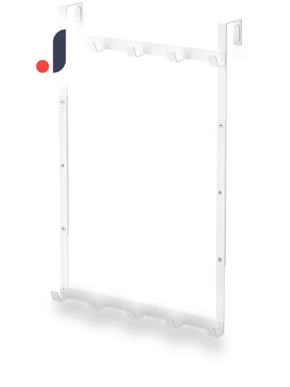 Adjustable Height Door Hanger — Hanging Shelves, Yamazaki