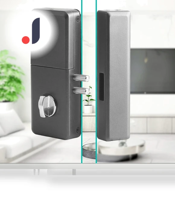 Electronic Door Lock Invisible Intelligent Home Security Deadbolt — Smart Home Security