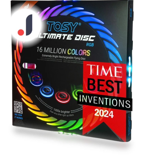 Flying Disc with RGB Lights — Flying Toys, TAKUMIYA
