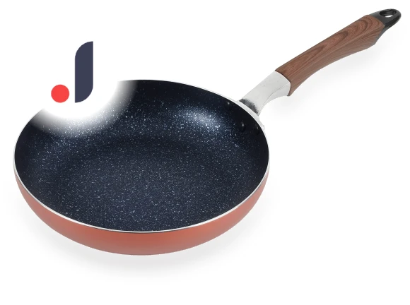 Frying Pan with Marble Diamond Coating — Braisers, JAPAN ANIME BRIDGE
