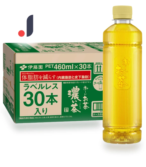 Labelless Oi Ocha Dark Tea Smart Bottle — Iced Tea, Itoen