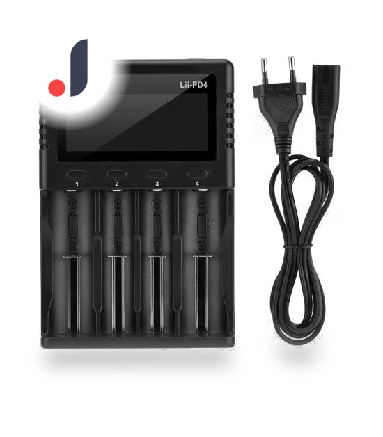 LCD Charger 4 Slot Smart — Chargers, Liitokala