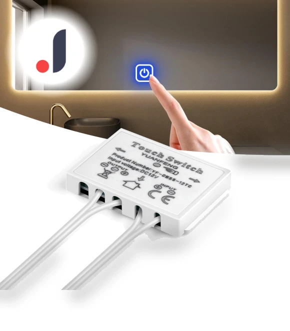 LED Vanity Mirror with Touch Dimmer Switch — Makeup, HOME-Auto-001