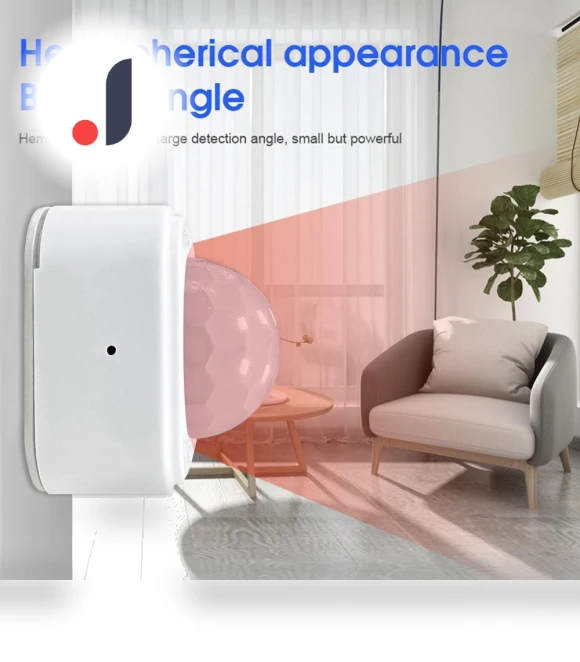 Mini Square Smart Motion Sensor — Smart Home Security, HOME-Auto-001