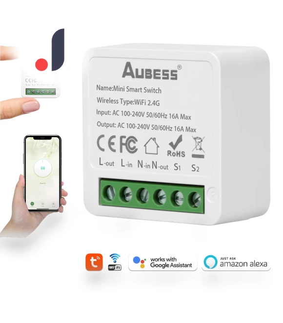 Mini Wifi Smart Switch — Smart Home Hubs & Controllers, HOME-Auto-001