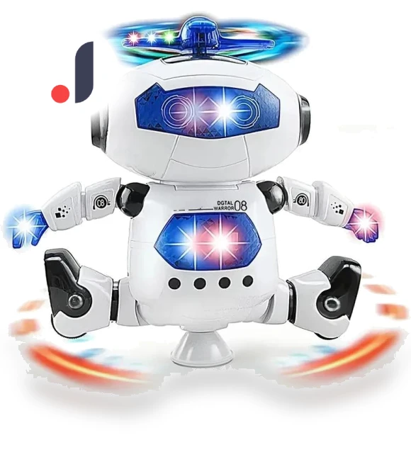 Rotating Dancing Robot Toys with Music — Interactive Learning Devices, JOHO - CarGear