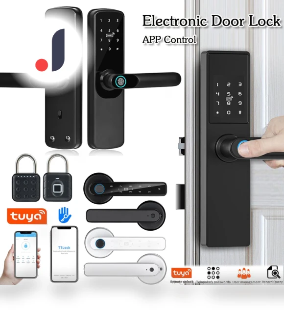 Smart Door Lock — Smart Home Security, HOME-Auto-001