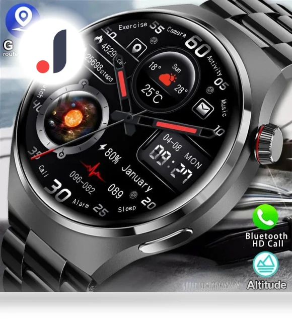 Smart Sports Watch with NFC — Wearable Accessories, Zodvboz