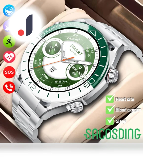 Smartwatch with Bluetooth Calling and GPS Tracking — Smartwatches, SACOSDING
