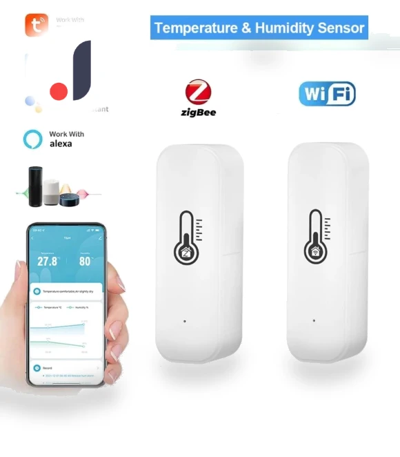 WiFi Temperature and Humidity Sensor — Home Climate Control, Homeware Discounts Market