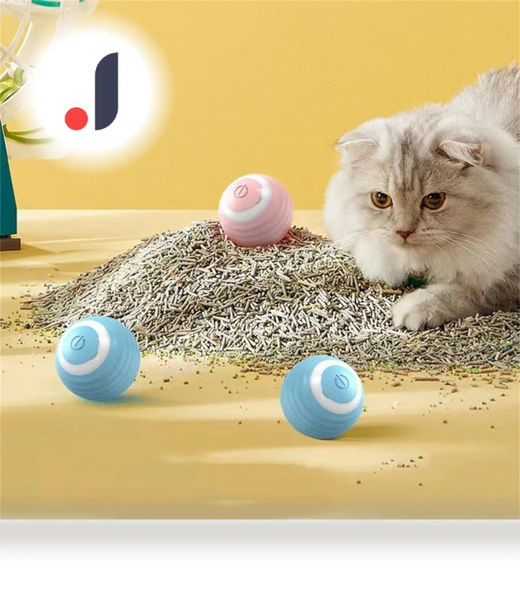 Automatic Rolling Ball Cat Toy — Cat Playthings, Winnerer Sun