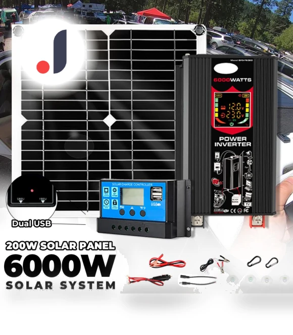 Autonomous Solar Power System — Power Inverters, Dream Garage