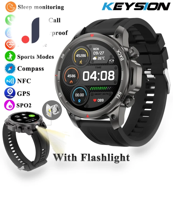 Bluetooth Smart Watch with Health Monitor — Smartwatches, KEYSION