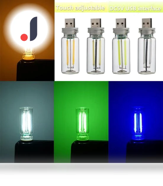 Car Cabin Night Light with Touch Control — Courtesy Lamp, yangqinG