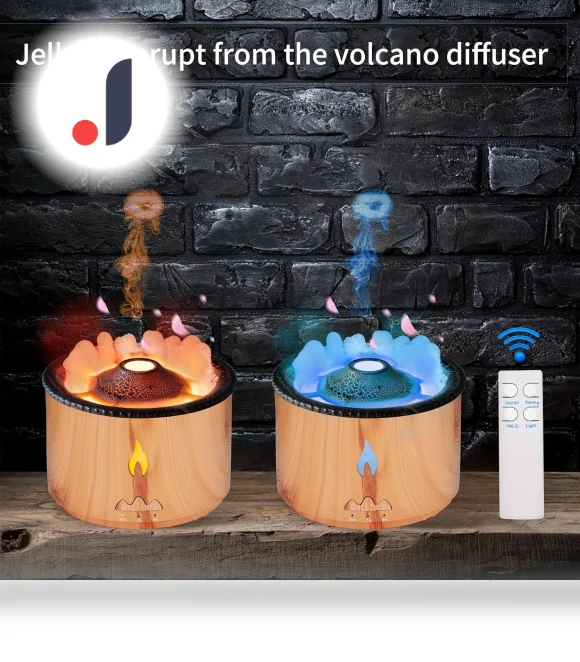 Flame Diffusers Humidifier with Cool Mist — Air Moisturizers, DC-HOME-4