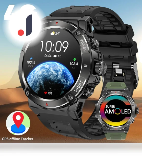 GPS Smartwatch with Bluetooth Calling — Smartwatches, SACOSDING