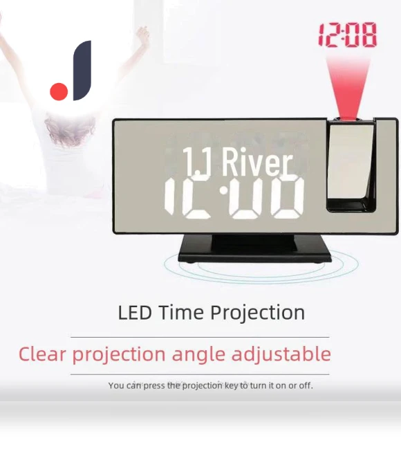 LED Alarm Clock — Clocks, AI Supermarket