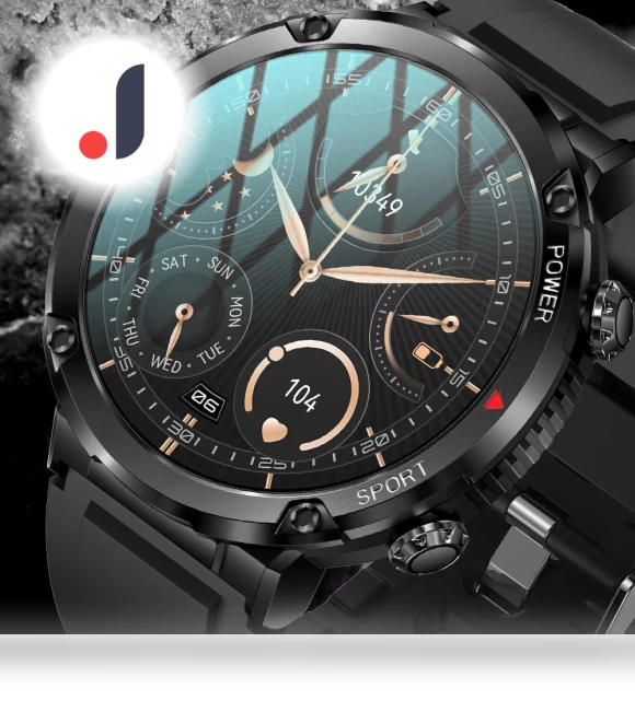 Military Sports Smartwatch with Bluetooth Calling — Smartwatches, Tiktop2