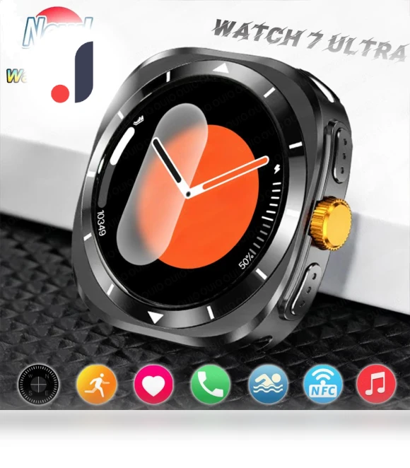 NFC Smart Watch with AMOLED Display — Smartwatches, SACOSDING