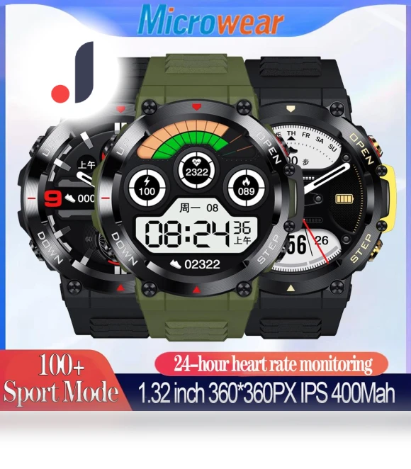Outdoor Smart Watch — Smartwatches, Tiktop2