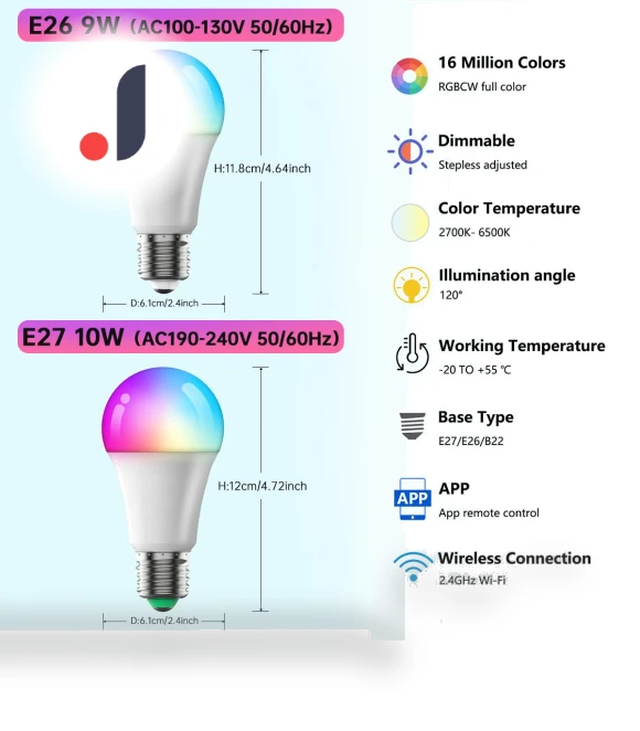 Smart LED Bulb — LED, KITCHEN-MALL