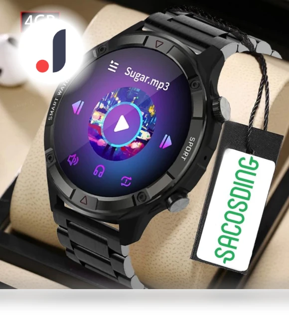 Smart Sports Watch with Amoled Display — Smartwatches, Tiktop2