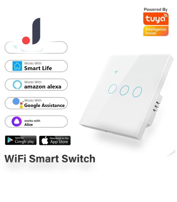Smart Wall Switch — Smart Home Hubs & Controllers, Tuya