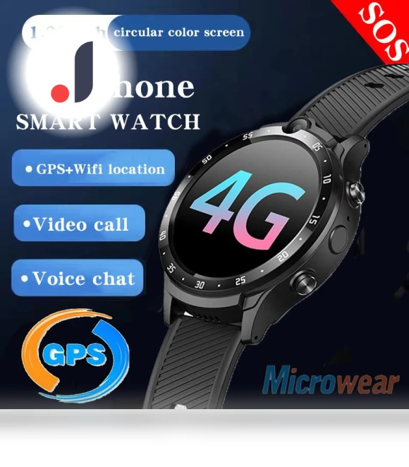 Smart Watch with GPS and Video Call — Smartwatches, Tiktop2