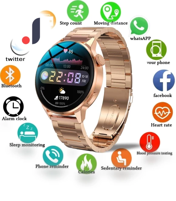 Smart Watch with NFC and GPS — Wearable Accessories, Tiktop2