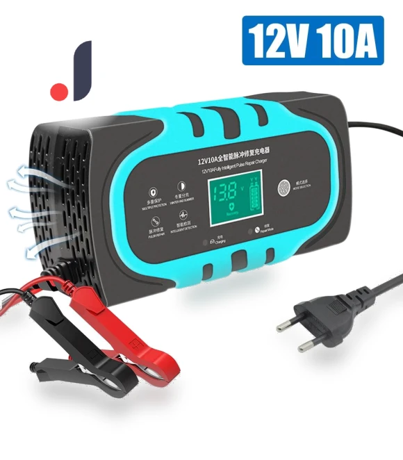 Automatic Smart Car Battery Charger with LCD Display — Chargers, MYY