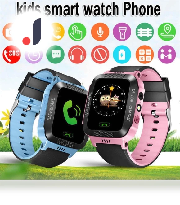Smart Watch with GPS, GSM Locator, SOS Tracker for Kids — Location Tracking Devices, A qi