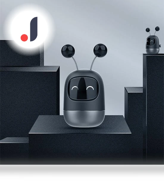 Unique Robot Ornament — Car Antenna Decorations, Car Accessories