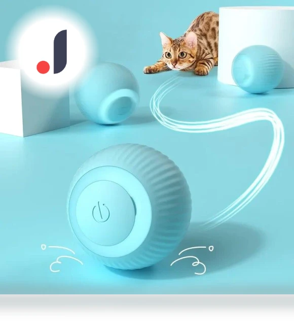 Automatic Rolling Smart Toy for Cats — Cat Playthings, Top Pet Tribe