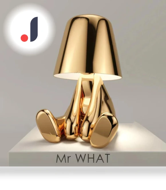 Little Golden Man Table Lamp — Lighting Accessories, AKA002
