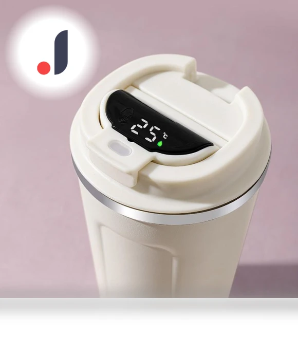Smart LED Display Coffee Mug — Beverage Warmers, Kangaroo