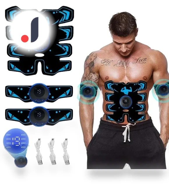 Wireless EMS ABS Arm 3-in-1 Fitness Trainer — Muscle Stimulators, Binchi Keji Travel