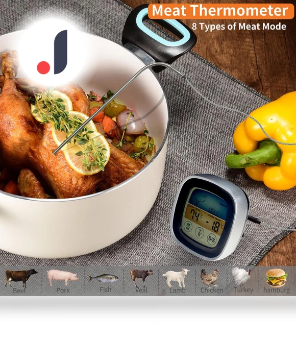 Digital Kitchen Thermometer — Instant-Read, Koogeelife