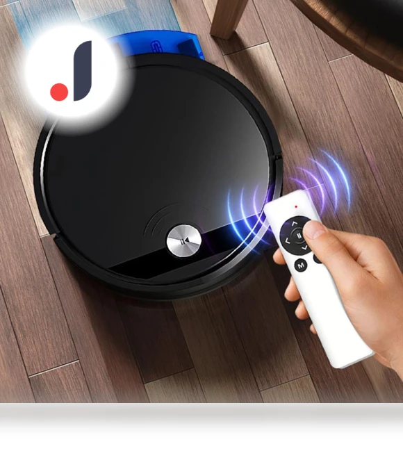 Super Quiet Smart Robot Vacuum — Smart Cleaning Robots, Trendy Accessorie