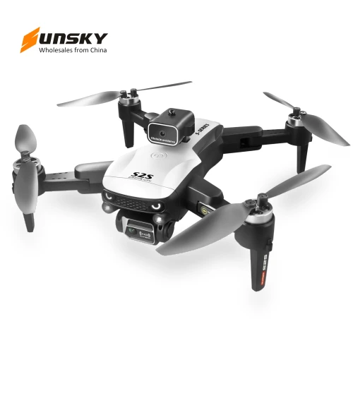 Obstacle Avoidance Brushless Dual Lens Aerial Photography Folding Drone — Drones