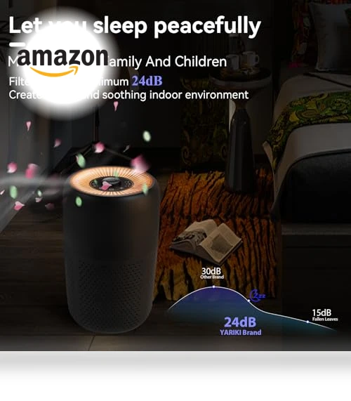 Air Purifiers with Essential Oil Diffuser — Activated Carbon Air Purifiers, YARIKI