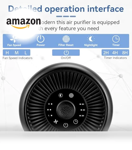 Air Purifiers with Essential Oil Diffuser — Activated Carbon Air Purifiers, YARIKI